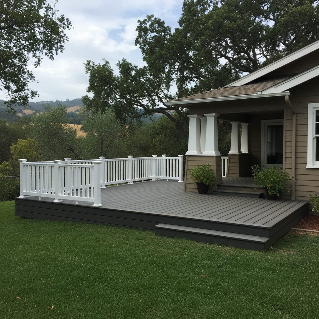 Midway Deck Co completed project