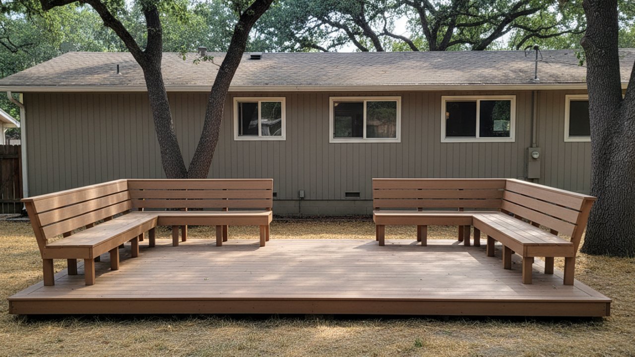 Deck Staining & Sealing completed by Midway Deck Co in Clovis, CA