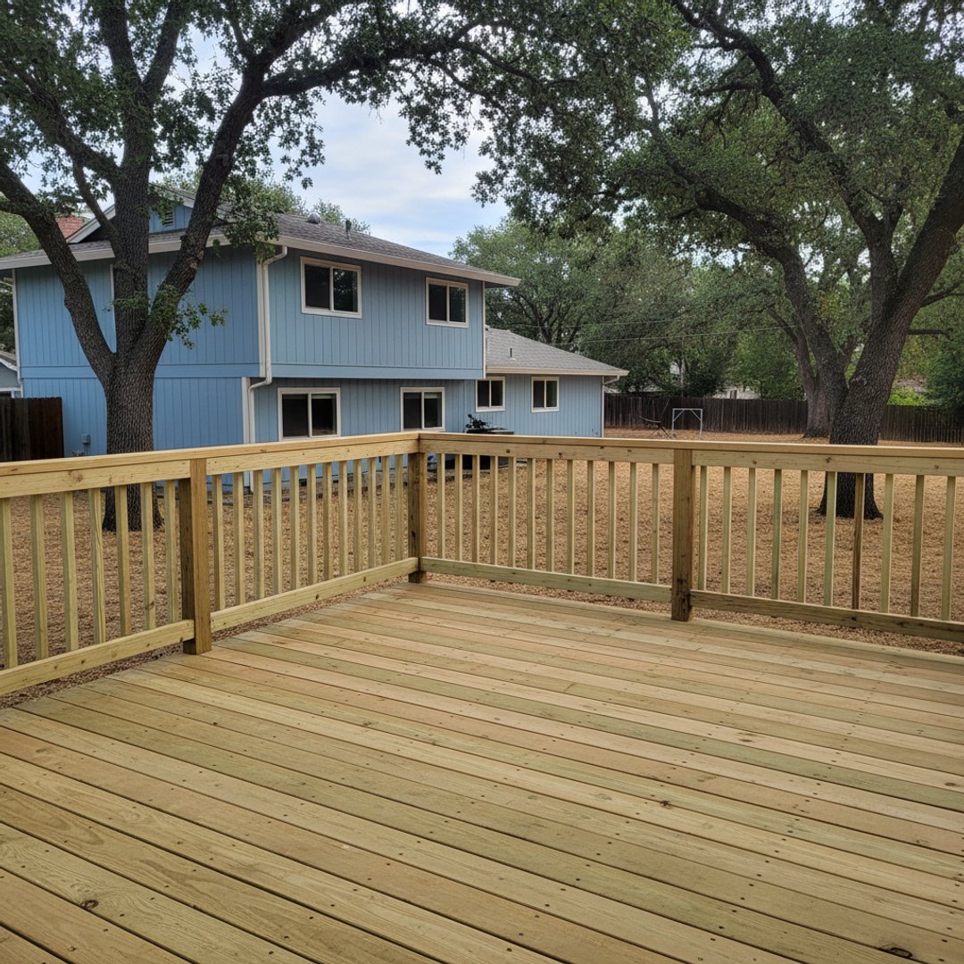 Deck Staining & Sealing completed by Midway Deck Co in Madera, CA